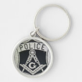 Politie-Masonische Sleutelhanger (Voorkant)