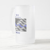 politie matglas bierpul (Voorkant links)