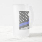 politie matglas bierpul (Voorkant rechts)