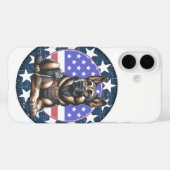 Politie Militair Hond K9 Eenheid Case-Mate iPhone Case (Achterkant (horizontaal))