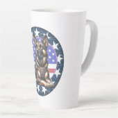 Politie Militaire Hond K9 Unit Latte Mok (Rechterhoek)