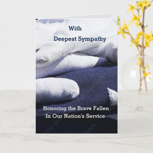 Politie - militaire sympathiekaart kaart (Gele Bloem)