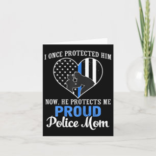 Politie Moeder Ik Beschermde Hem Eens Nu Beschermt Kaart