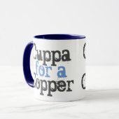 Politie Mok - Cuppa voor een koperen (Voorkant links)