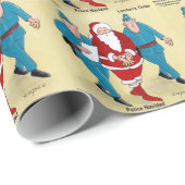 Politie Navidad: De kerstman is erg slecht Cadeaupapier (Rol Hoek)