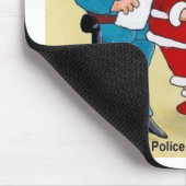 Politie Navidad Funny kerstcadeautjes en T - shirt Muismat (Hoek)