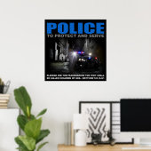 Politie om Poster te beschermen en te bedienen (Thuiskantoor)