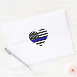 Politie Ondersteuning Vlagvormige Sticker