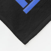 Politie Openbare Kattenbak Grappig Kitten Kattendo Fleece Deken (Hoek)