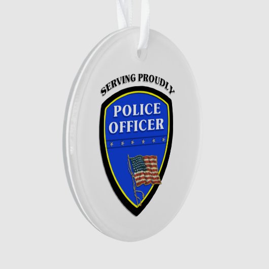 politie ornament (voorkant)