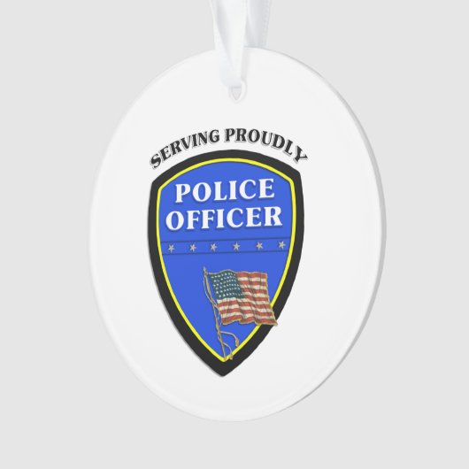 politie ornament (voorkant)