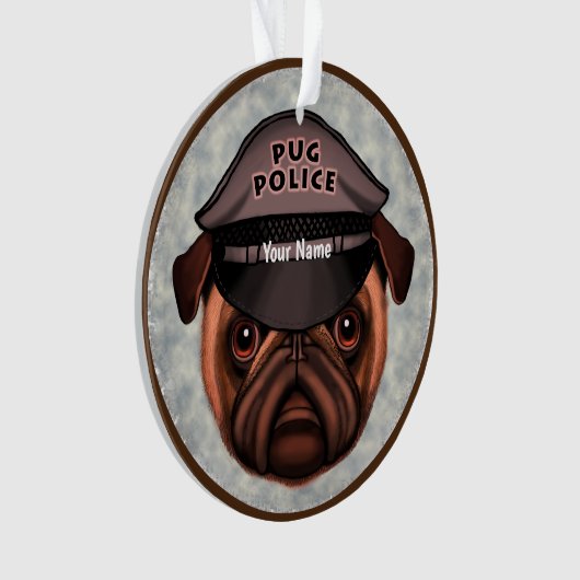 politie ornament (voorkant)