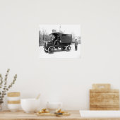 Politie Paddywagon, 1909.  foto Poster (Keuken)