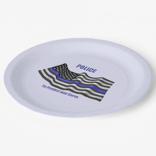 politie papieren bordje (Gekanteld)