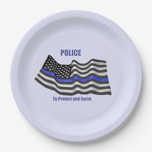 politie papieren bordje (Voorkant)