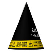 Politie Partij Misdaad Scène Niet Cross Line Geel Feesthoedjes (Links)