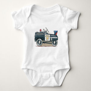 Politie Pedal Car Car Romper