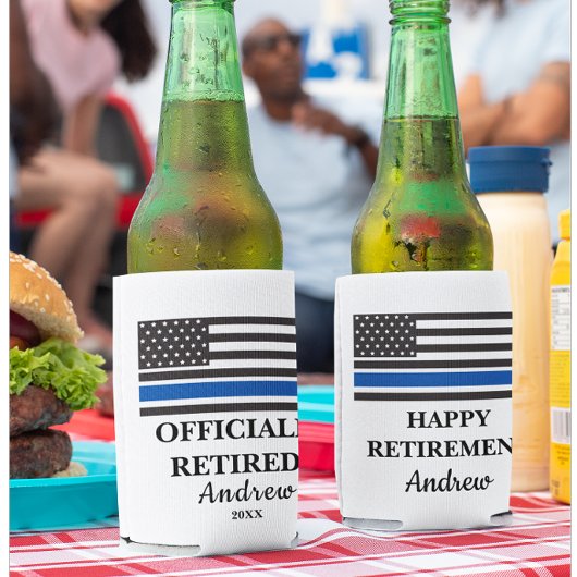 Politie Pensioen Partij Blikjeskoeler