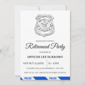 Politie Pensioen Partij Kaart (Voorkant)