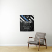 Politie Pensioen Partij Wetshandhaving Welkom Wandkleed (In situ)