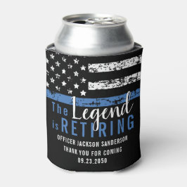 Politie Pensioenblauwe lijn Vlaggenwet Handhaving Blikjeskoeler