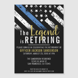 Politie Pensioenblauwe lijn Vlaggenwet Handhaving Magnetische Uitnodiging