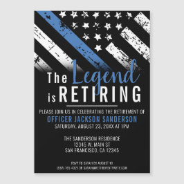 Politie Pensioenblauwe lijn Vlaggenwet Handhaving Magnetische Uitnodiging