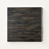 Politie Pensionering Aangepaste Amerikaanse vlag G Notitieboek (Achterkant)