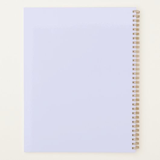 politie planner (Achterkant)