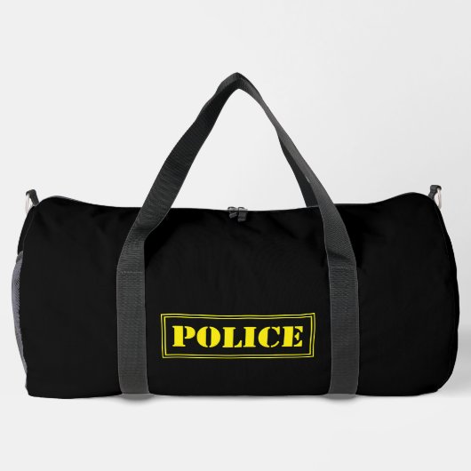 politie plunjezak (Achterkant)