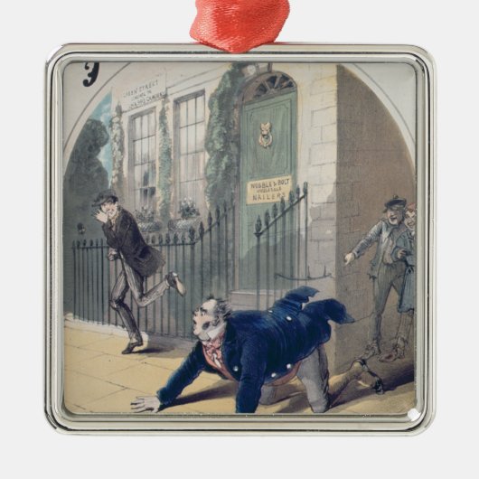 Politie! Politie! Song Book Hoesje, c.1865 Metalen Ornament (Voorkant)