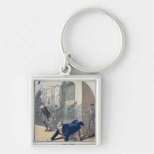 Politie! Politie! Song Book Hoesje, c.1865 Sleutelhanger