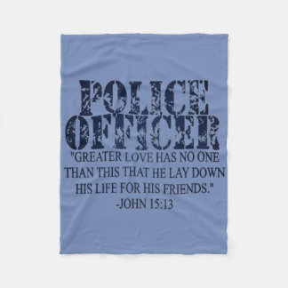 Politie Prayer Blanket Fleece Deken