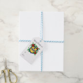 Politie Prettig Kerstfeest Aan, Van Cadeaulabel (Met Touw)