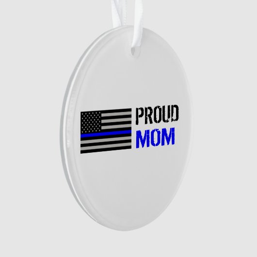 Politie - Proud Police Mam Ornament (voorkant)