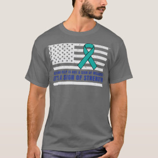 Politie Ptsd Awareness Law Enforcement Mental Heal T-shirt