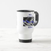 politie reisbeker (Voorkant rechts)