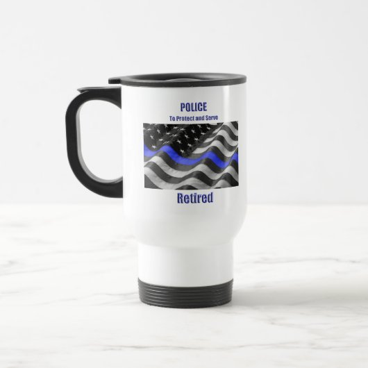 politie reisbeker (Links)