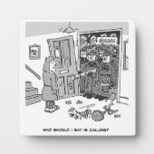 Politie Riot Raid a Property - Funny Police Thema Fotoplaat (Voorkant)