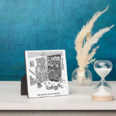 Politie Riot Raid a Property - Funny Police Thema Fotoplaat (Insitu)