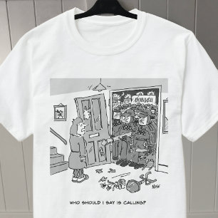 Politie Riot Raid a Property - Funny Police Thema T-shirt