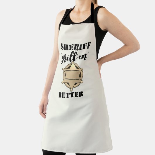 Politie Schort van de sheriff: grappige Schorten (Insitu)