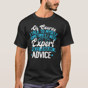 Politie Sergeant Kleding - Beste Grappige Sergeant T-shirt