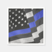 politie servet (Voorkant)