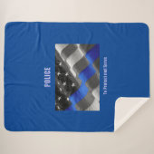 Politie Sherpa Blanket Deken (Voorkant (horizontaal))