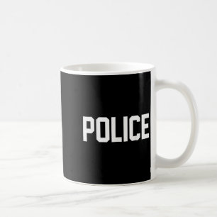 Politie Shirt voor politieagent Halloween kostuum Koffiemok