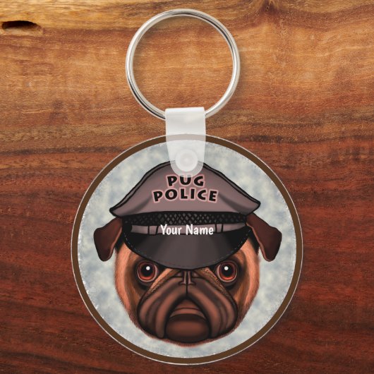 politie sleutelhanger (Voorkant)