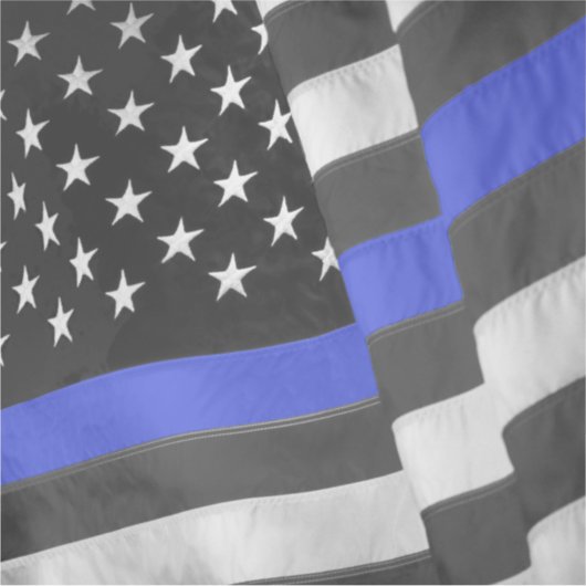 politie sticker (Voorkant)