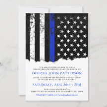 Politie Stijl American Flag Party|Evenement WHT ui