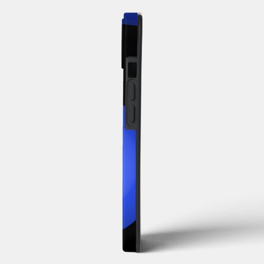 Politie Super Hero - Thin Blue Line Case-Mate iPhone Case (Achterkant / Links)